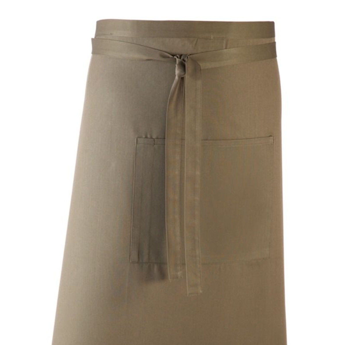 Sage - Back - Premier Unisex Colours Bar Apron - Workwear (Long Continental Style)