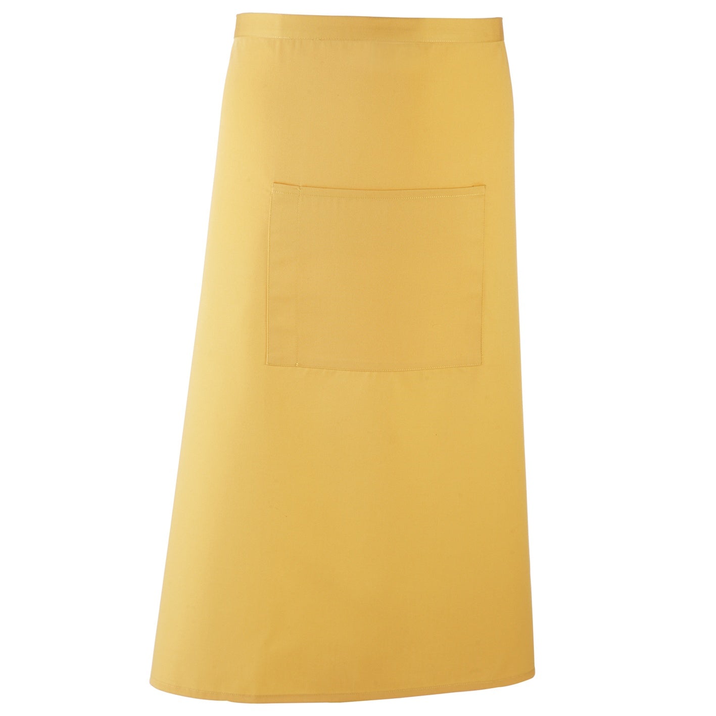 Sunflower - Front - Premier Unisex Colours Bar Apron - Workwear (Long Continental Style)