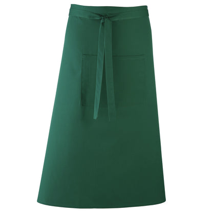 Bottle - Front - Premier Unisex Colours Bar Apron - Workwear (Long Continental Style)