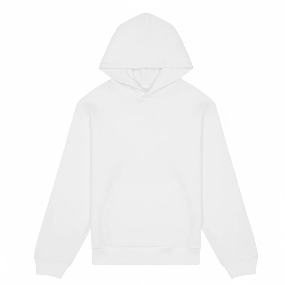 White - Front - Bella + Canvas Unisex Adult Heavyweight Hoodie