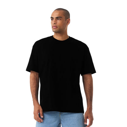 Black - Side - Bella + Canvas Unisex Adult Heavyweight Short-Sleeved T-Shirt