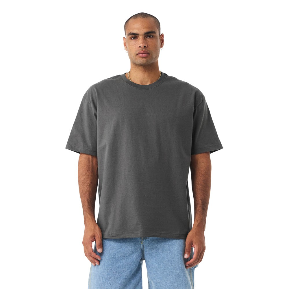 Asphalt - Side - Bella + Canvas Unisex Adult Heavyweight Short-Sleeved T-Shirt