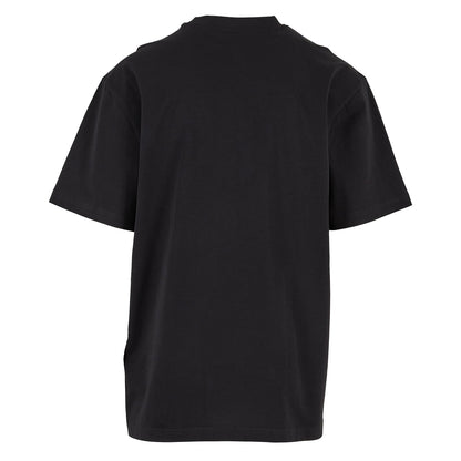 Black - Back - Build Your Brand Mens Cotton T-Shirt