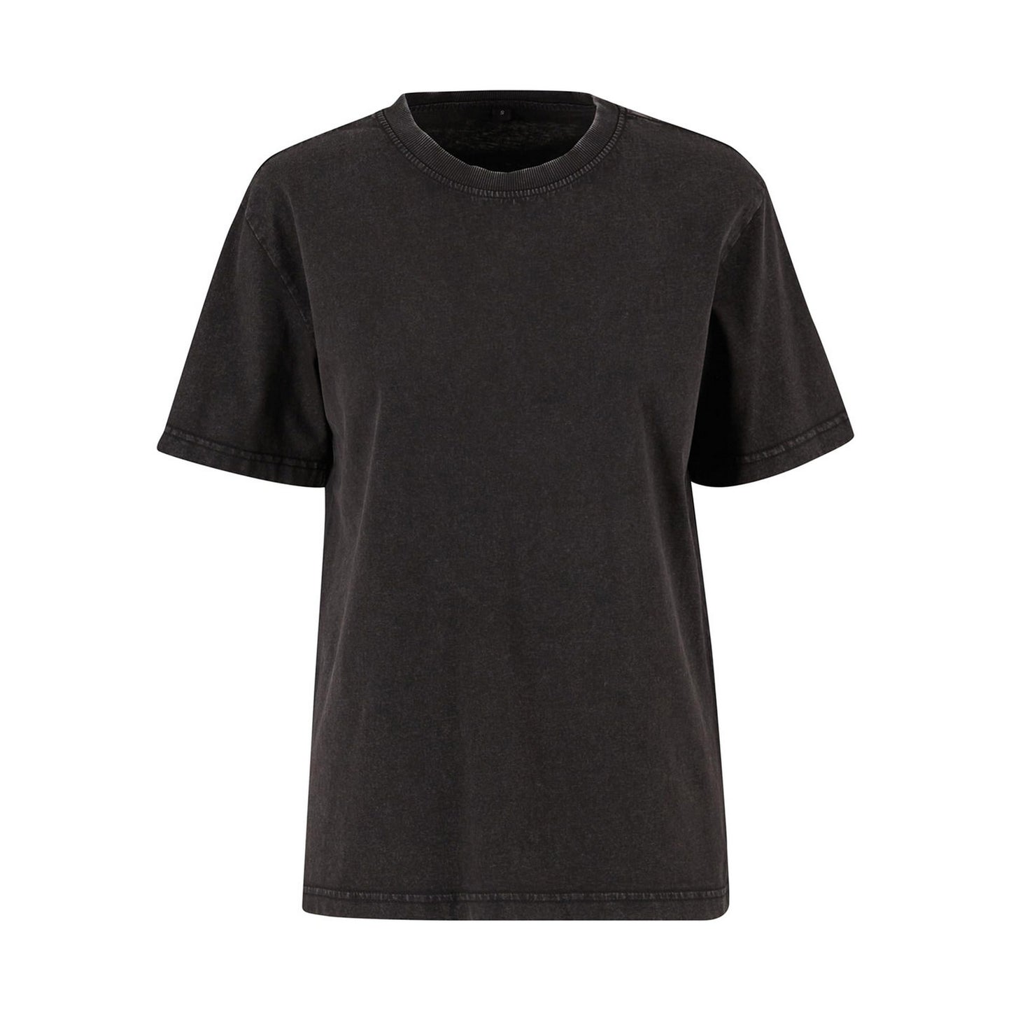 Black - Front - Build Your Brand Womens-Ladies Vintage Everyday T-Shirt