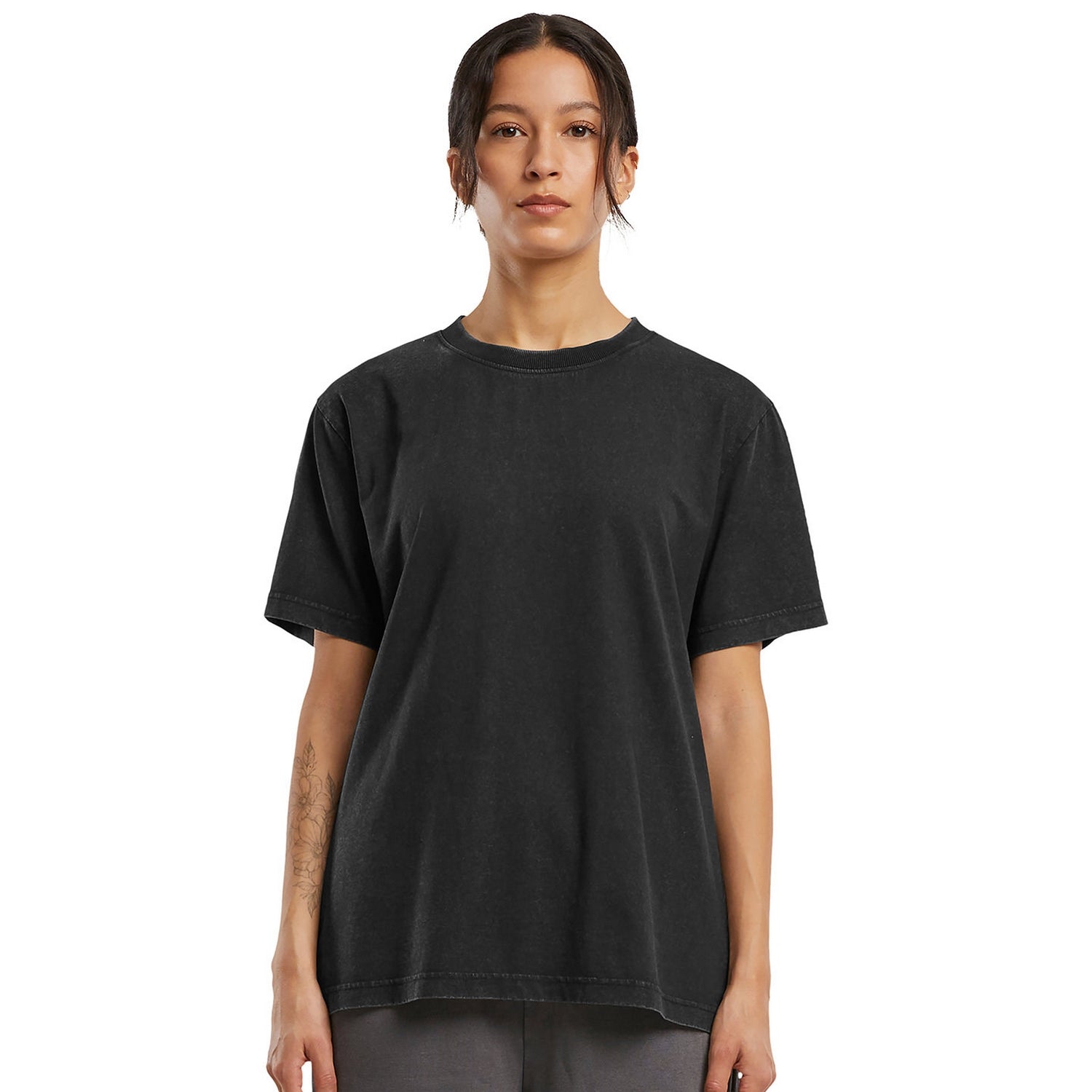 Black - Lifestyle - Build Your Brand Womens-Ladies Vintage Everyday T-Shirt