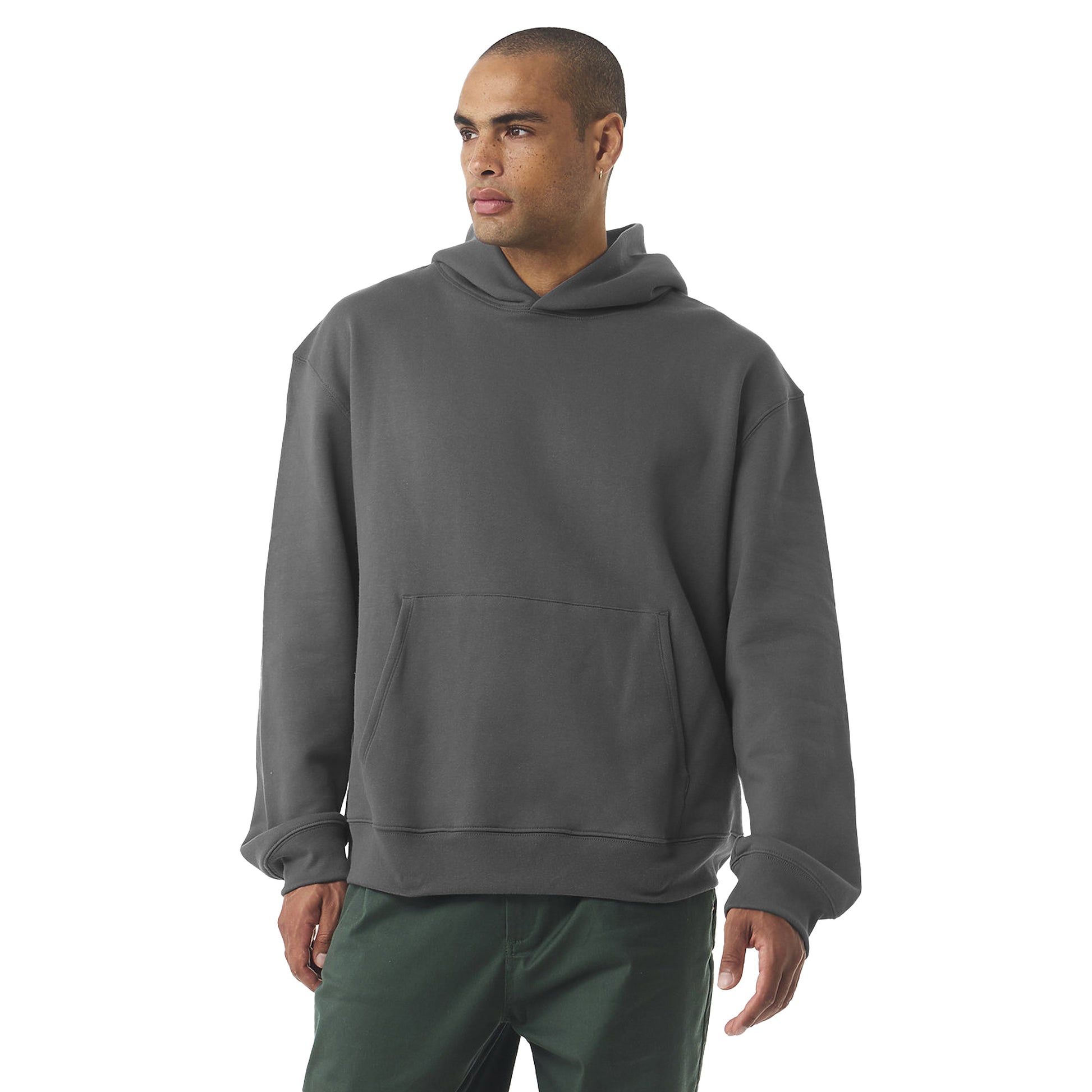 Asphalt - Side - Bella + Canvas Unisex Adult Heavyweight Pullover Hoodie