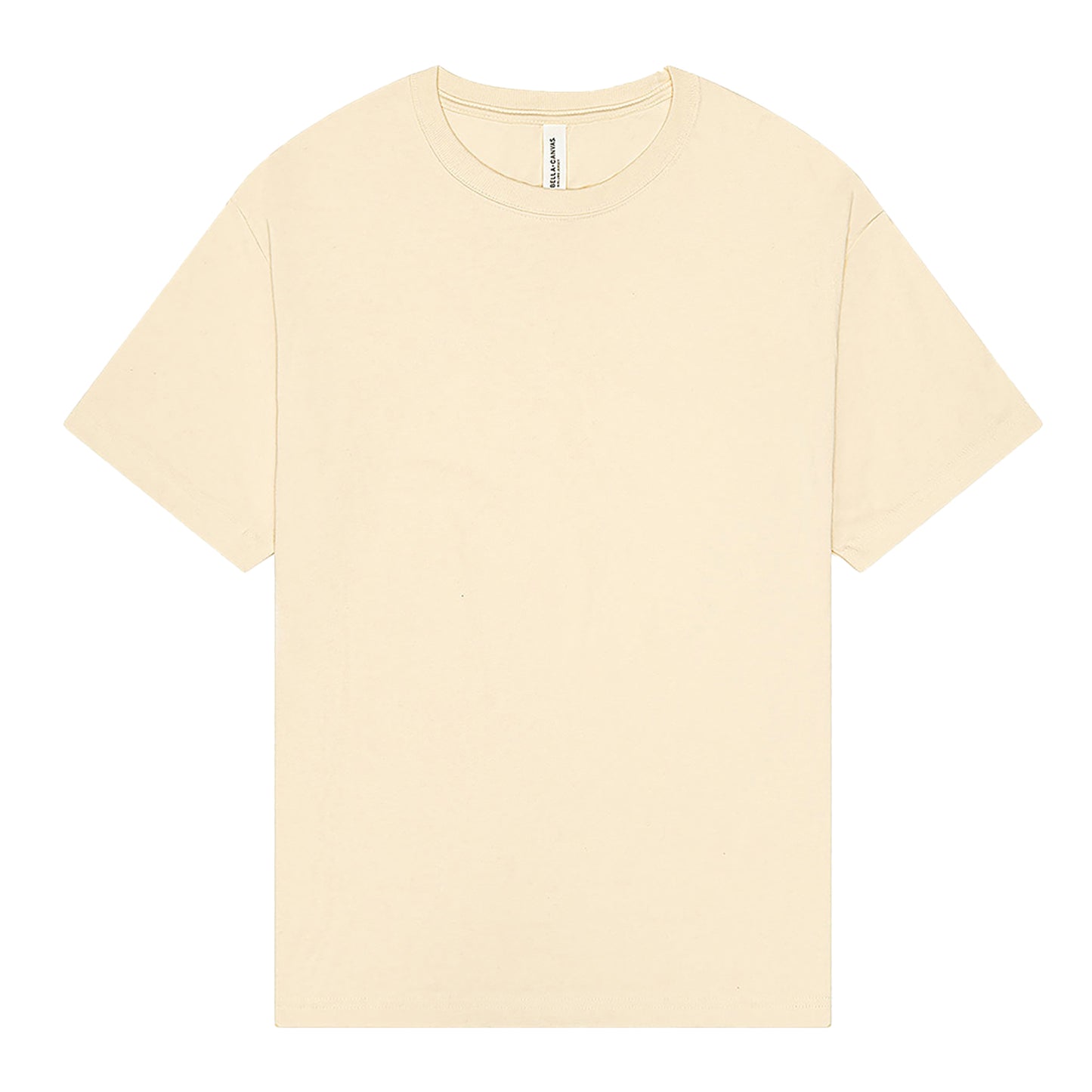 Natural - Front - Bella + Canvas Unisex Adult Heavyweight Boxy T-Shirt