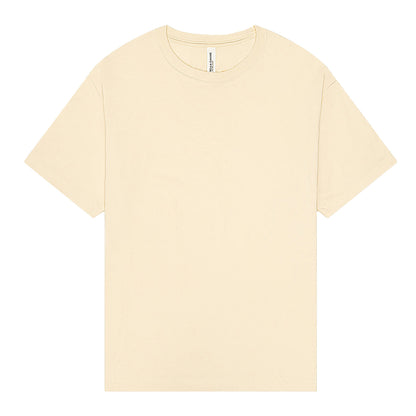 Natural - Front - Bella + Canvas Unisex Adult Heavyweight Boxy T-Shirt