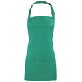 Emerald - Front - Premier Colours 2-in-1 Apron - Workwear