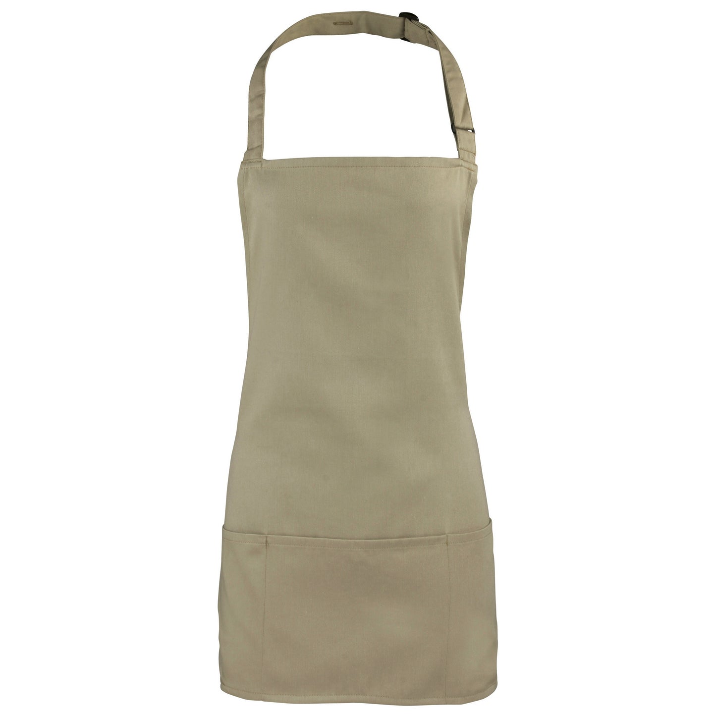 Khaki - Front - Premier Colours 2-in-1 Apron - Workwear