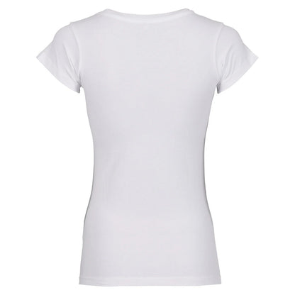 White - Back - Build Your Brand Womens-Ladies T-Shirt