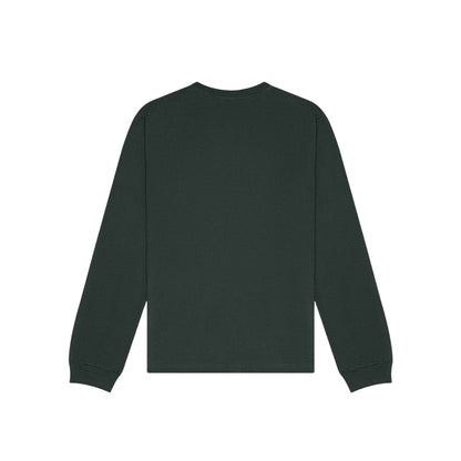 Forest - Back - Bella + Canvas Unisex Adult Heavyweight Boxy Long-Sleeved T-Shirt