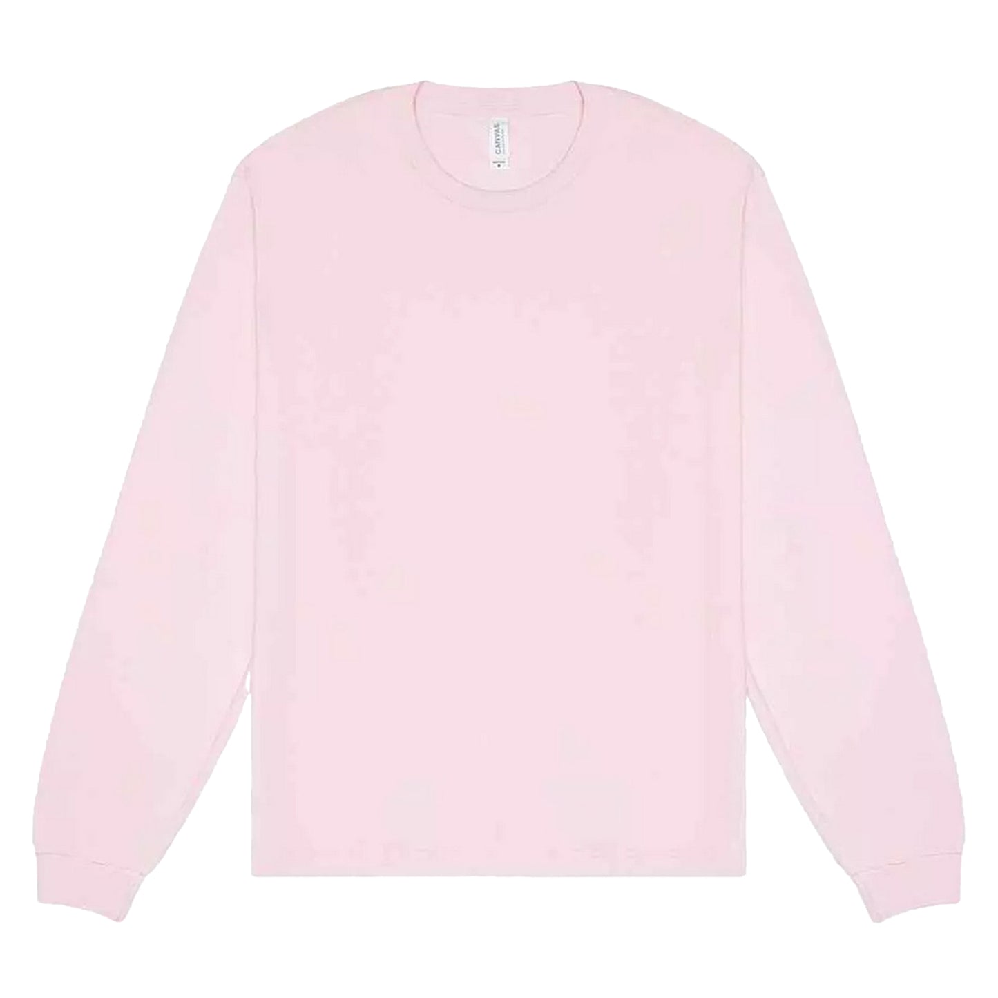 Soft Pink - Front - Bella + Canvas Unisex Adult Heavyweight Boxy Long-Sleeved T-Shirt