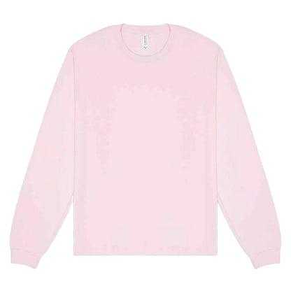 Soft Pink - Front - Bella + Canvas Unisex Adult Heavyweight Boxy Long-Sleeved T-Shirt