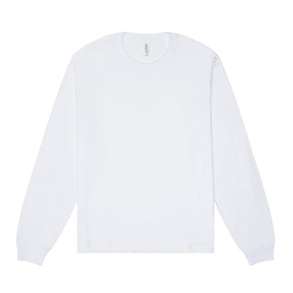 Natural - Front - Bella + Canvas Unisex Adult Heavyweight Boxy Long-Sleeved T-Shirt
