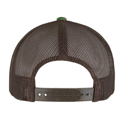 Brown Camo - Back - Yupoong 6606RC Retro Tree Camo Classic Trucker Cap