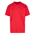 City Red - Front - New Morning Studios Mens Jersey Cotton Oversized T-Shirt