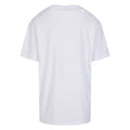 White - Back - New Morning Studios Mens Jersey Cotton Oversized T-Shirt
