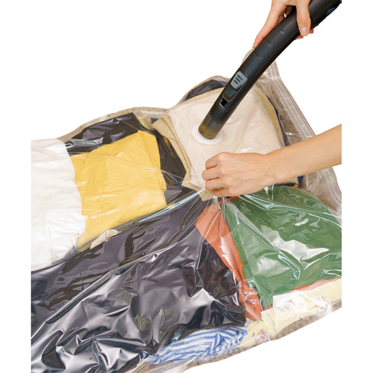 Clear - Front - Home & Living Clear Vacuum Bag