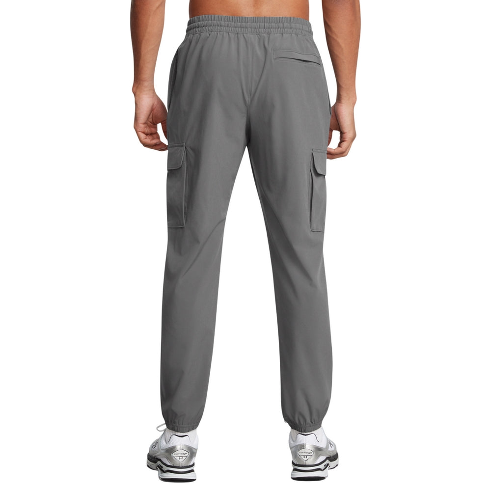 Castle Rock Grey - Back - Under Armour Mens Vibe Cargo Trousers
