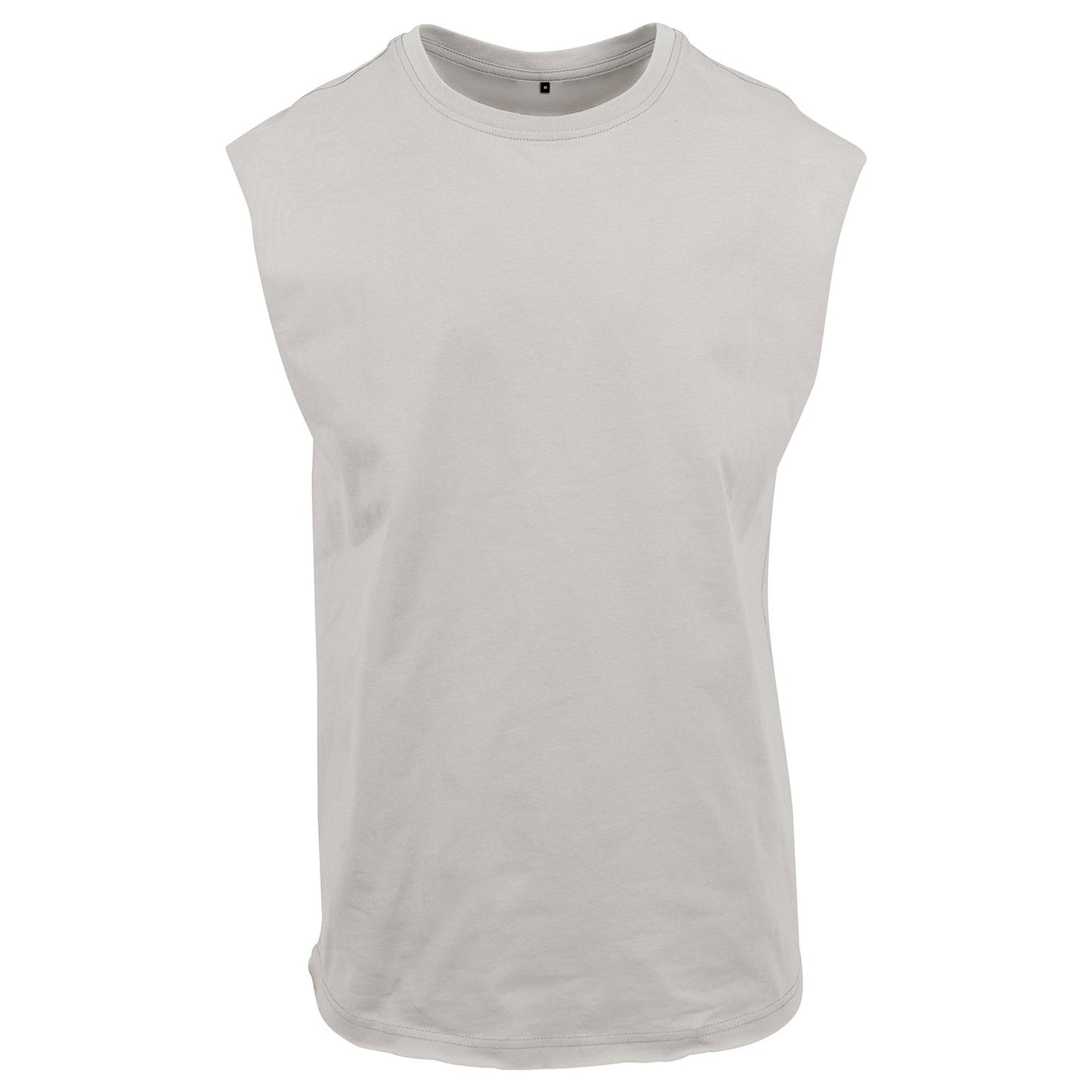 Light Asphalt - Front - New Morning Studios Mens Plain Sleeveless T-Shirt