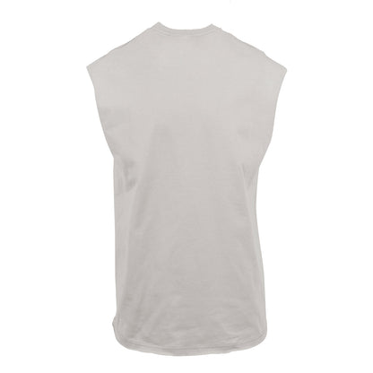 Light Asphalt - Back - New Morning Studios Mens Plain Sleeveless T-Shirt