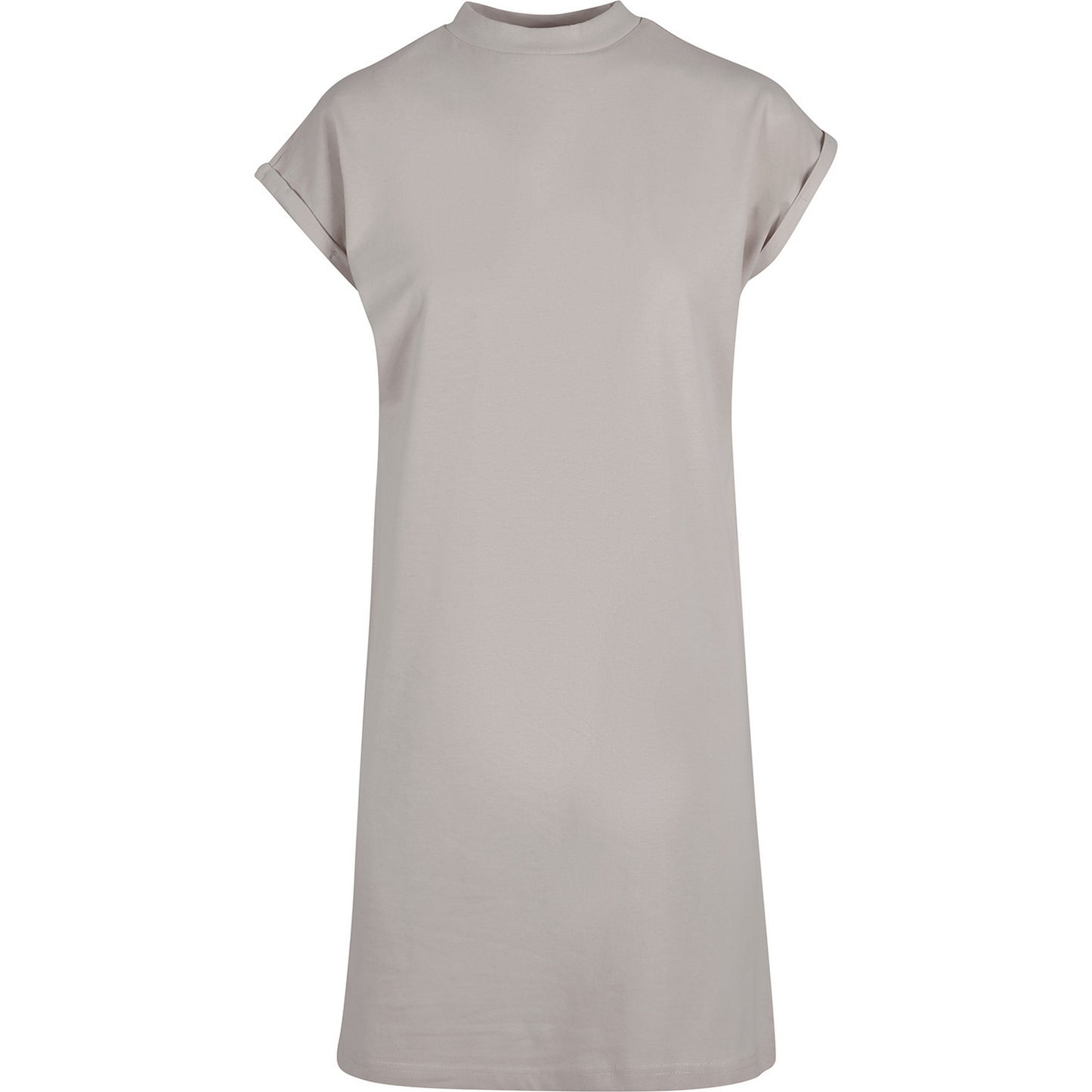 Light Asphalt - Front - New Morning Studios Womens-Ladies T-Shirt Dress