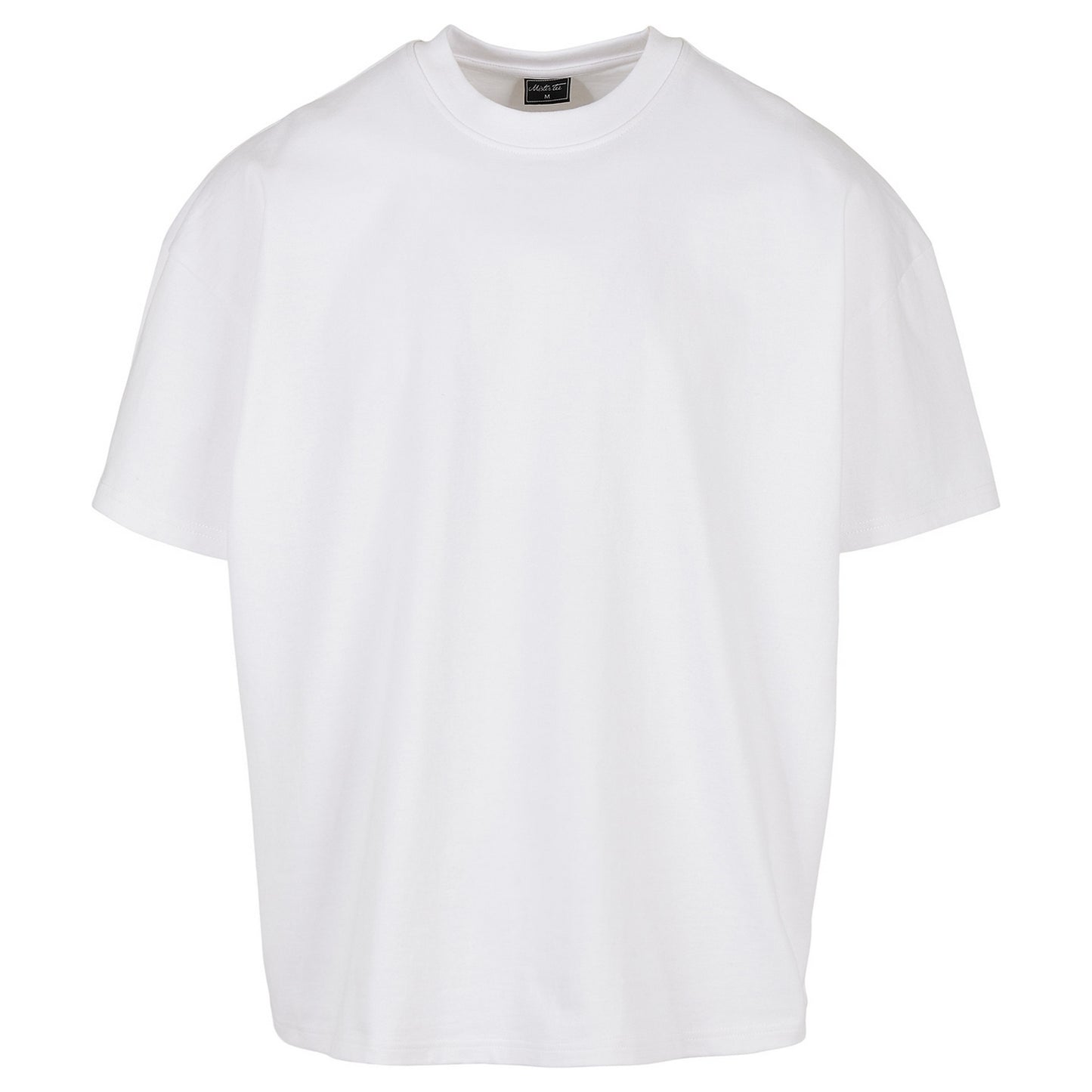 White - Front - New Morning Studios Mens Jersey Cotton Oversized T-Shirt