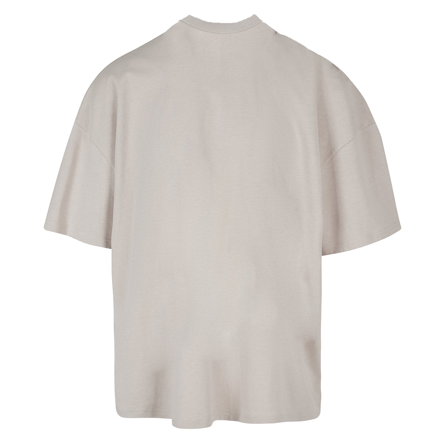 Light Asphalt - Back - New Morning Studios Mens Jersey Cotton Oversized T-Shirt
