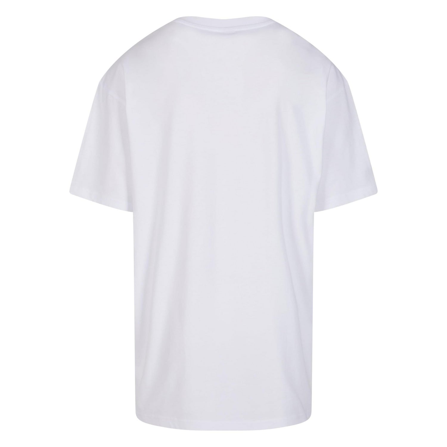 White - Back - New Morning Studios Mens Jersey Cotton Oversized T-Shirt