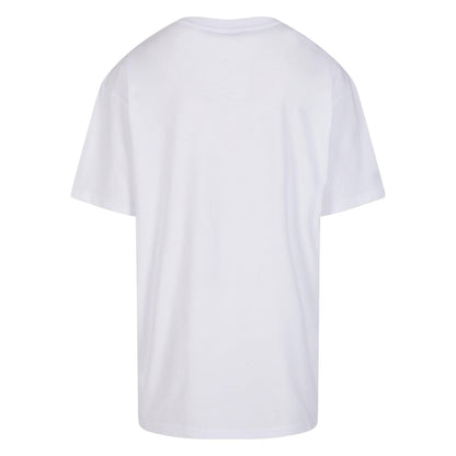 White - Back - New Morning Studios Mens Jersey Cotton Oversized T-Shirt