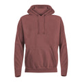 Crimson - Front - Comfort Colors Mens Plain Hoodie