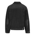 Black Washed - Back - Build Your Brand Mens Boxy Denim Jacket