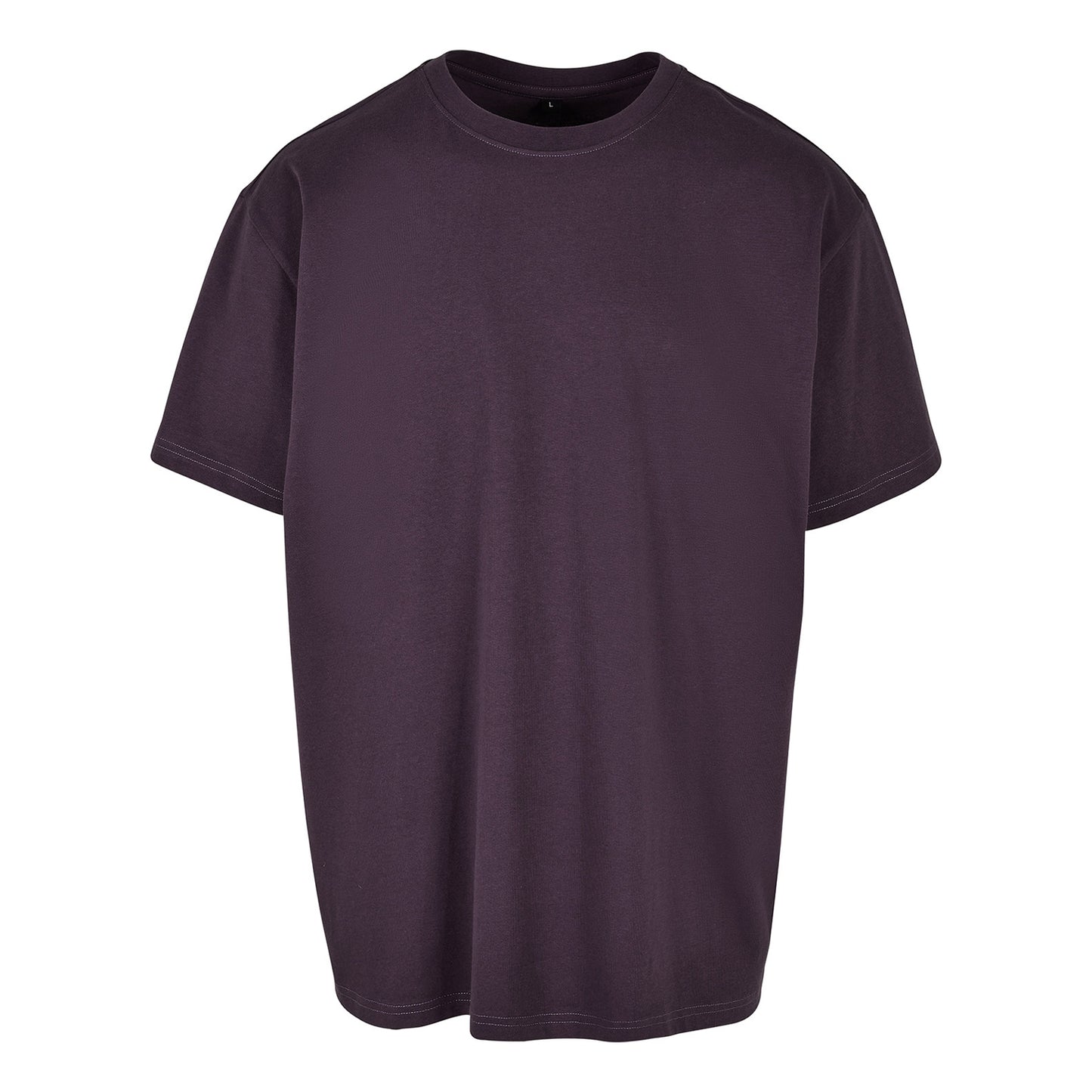 Plum Purple - Front - New Morning Studios Unisex Adult Jersey Oversized T-Shirt