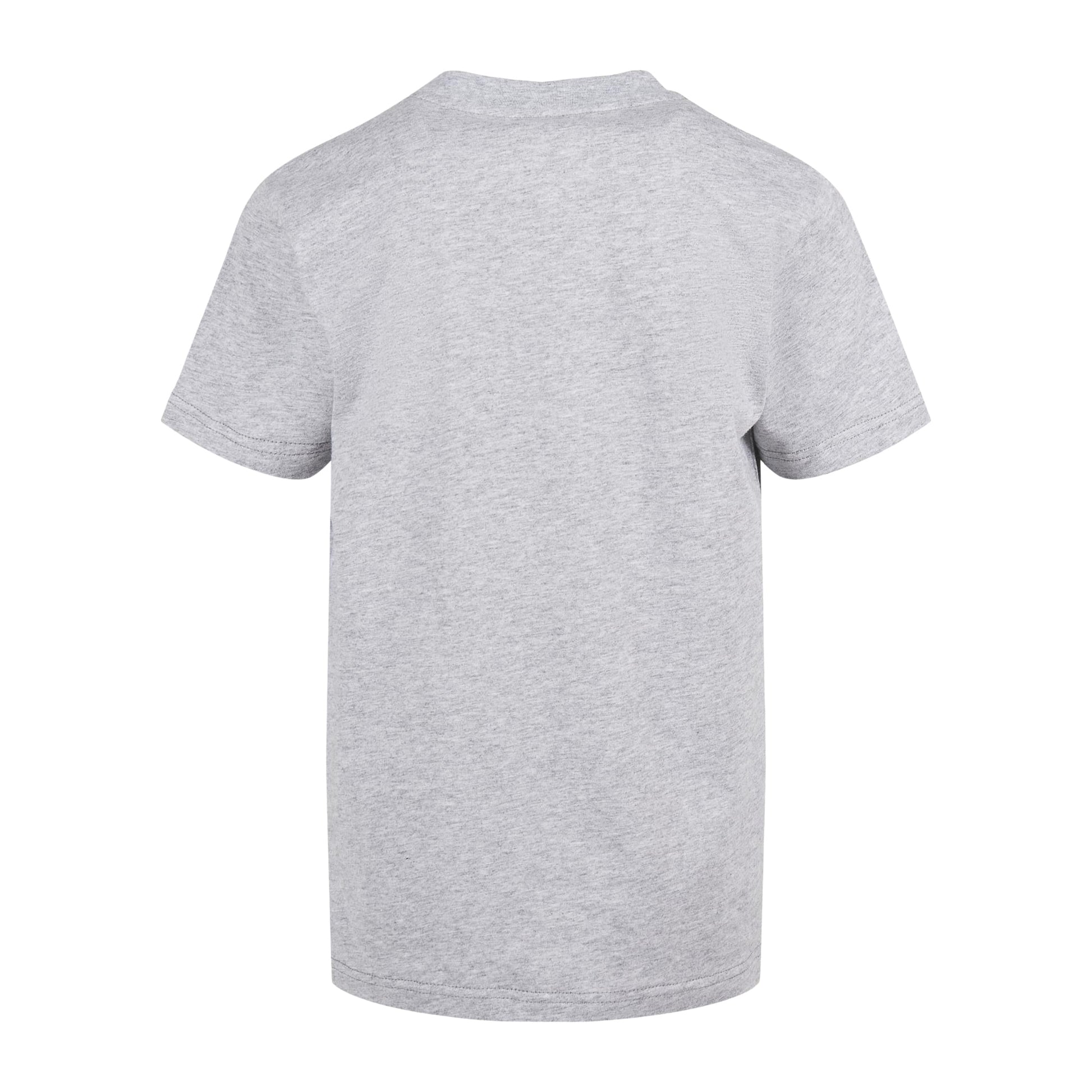 Heather Grey - Back - Build Your Brand Childrens-Kids Basic Organic T-Shirt