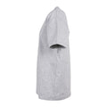 Heather Grey - Side - Build Your Brand Childrens-Kids Basic Organic T-Shirt