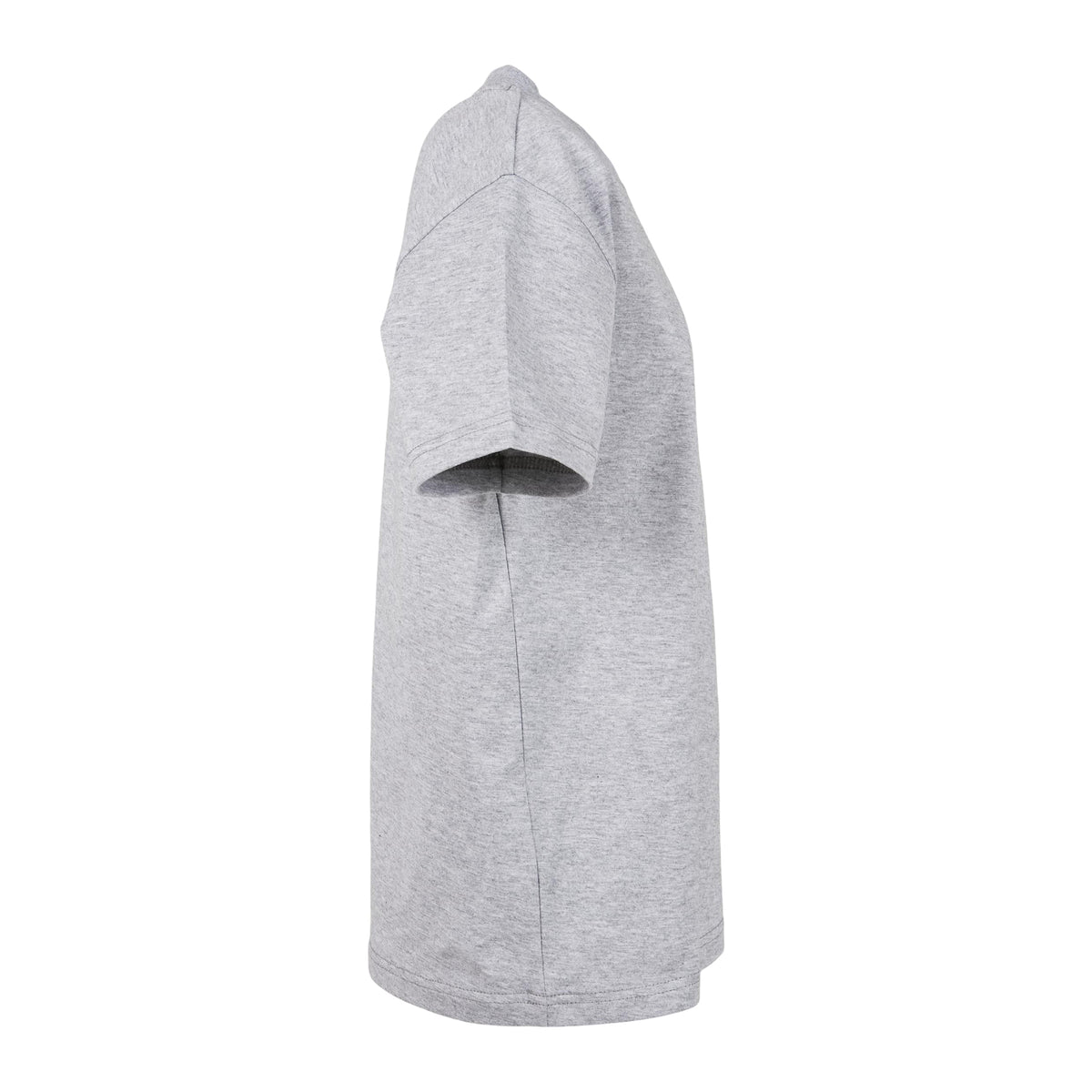 Heather Grey - Lifestyle - Build Your Brand Childrens-Kids Basic Organic T-Shirt