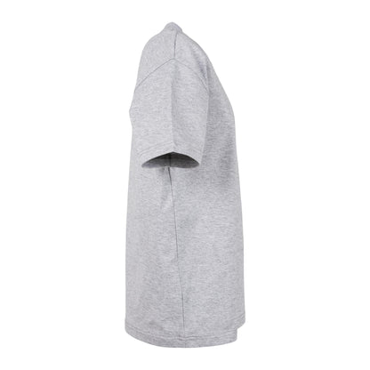Heather Grey - Lifestyle - Build Your Brand Childrens-Kids Basic Organic T-Shirt