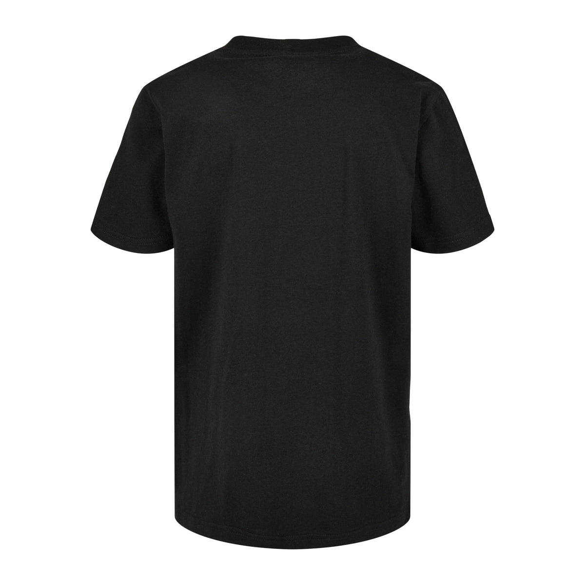 Black - Back - Build Your Brand Childrens-Kids Basic Organic T-Shirt
