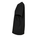 Black - Side - Build Your Brand Childrens-Kids Basic Organic T-Shirt