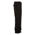 Black - Lifestyle - Build Your Brand Mens Classic Cargo Trousers