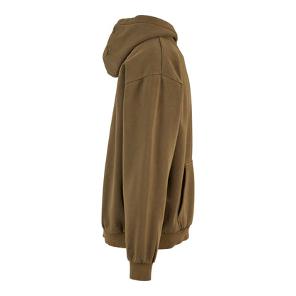 Warm Khaki - Lifestyle - Build Your Brand Mens Vintage Heavyweight Hoodie