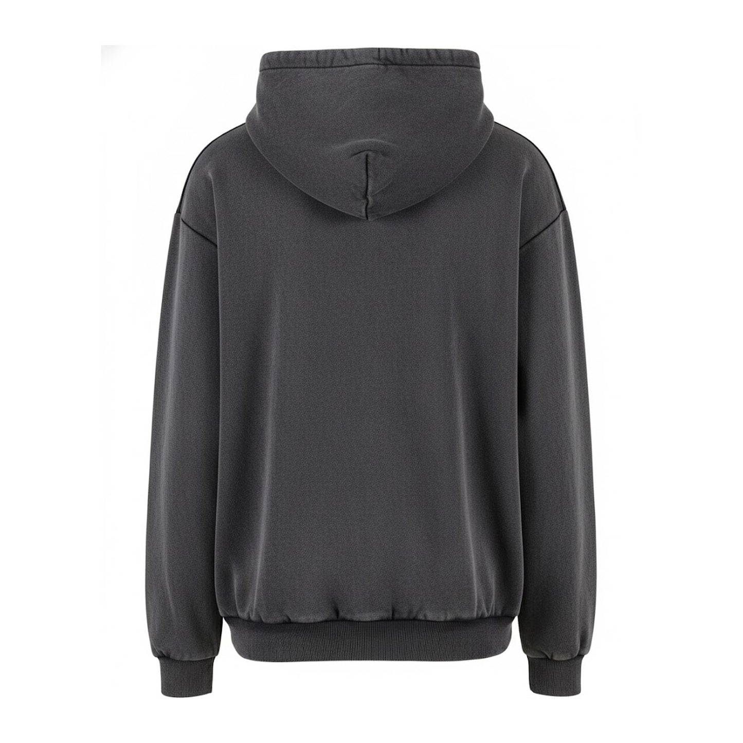 Magnet Grey - Back - Build Your Brand Mens Vintage Heavyweight Hoodie
