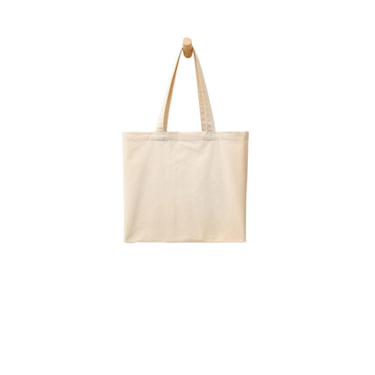 Natural - Back - Nutshell Cruise Recycled 11L Tote Bag & Purse Set