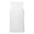 White - Front - TriDri Mens Ion-Charge Performance Vest Top