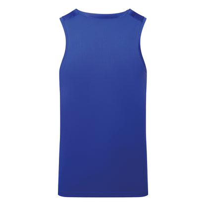 Royal Purple - Back - TriDri Mens Ion-Charge Performance Vest Top