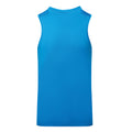 Sapphire - Back - TriDri Mens Ion-Charge Performance Vest Top