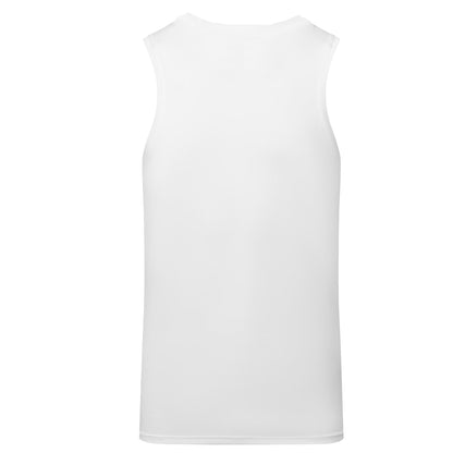 White - Back - TriDri Mens Ion-Charge Performance Vest Top