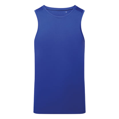 Royal Purple - Front - TriDri Mens Ion-Charge Performance Vest Top