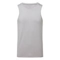 Silver Melange - Front - TriDri Mens Ion-Charge Performance Vest Top